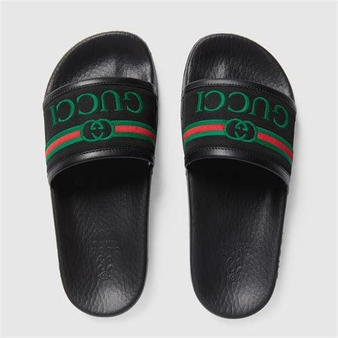 kids gucci sliders|gucci slides kids boys.